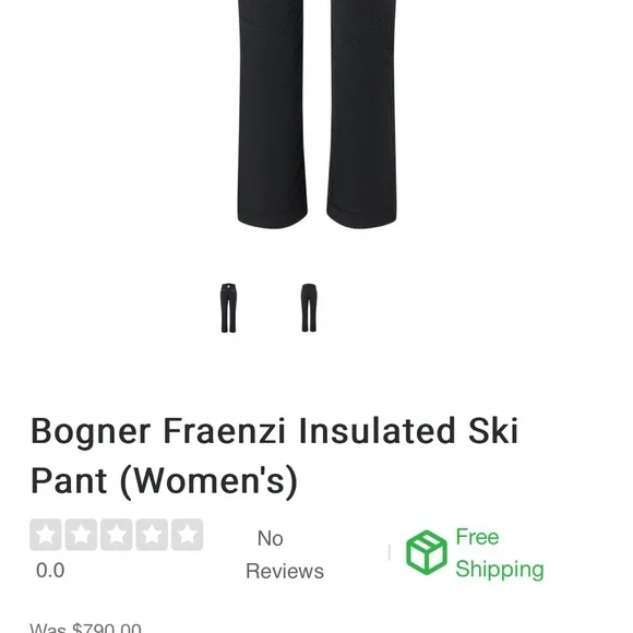 bogner fraenzi insulated ski pant